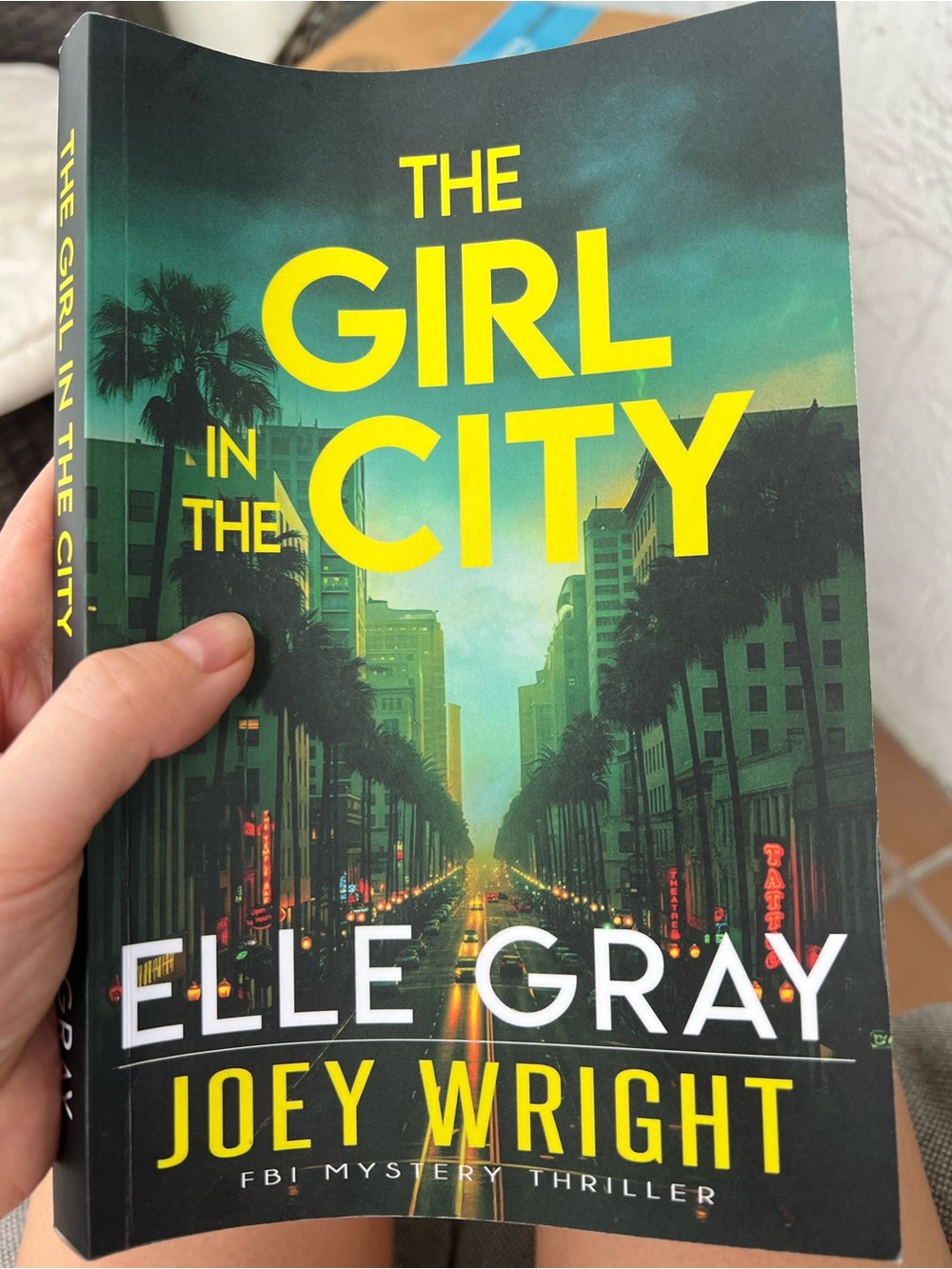 Detective book the girl in the city by Elle gray
